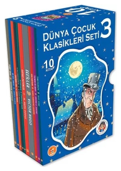 Dünya Çocuk Klasikleri Seti-3 (10 Kitap)