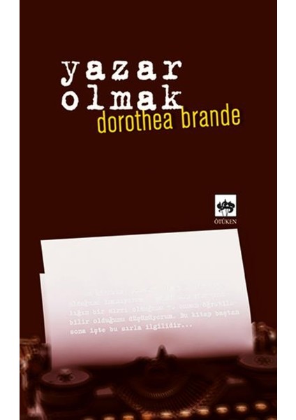 Yazar Olmak