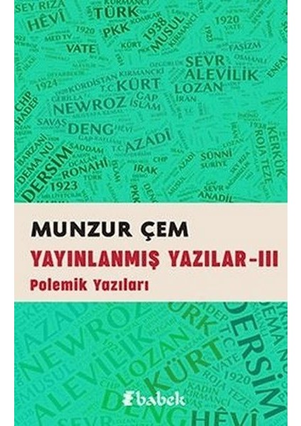 Yayınlanmış Yazılar -3