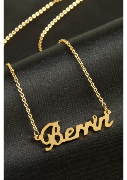 Techmrt Berrin Isimli Kolye -Sarı