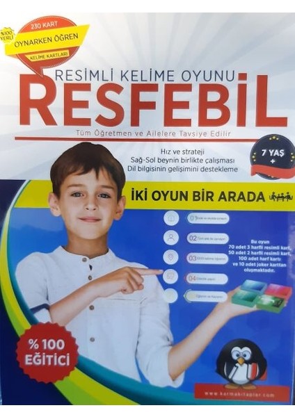 Resimli Kelime Oyunu Resfebil
