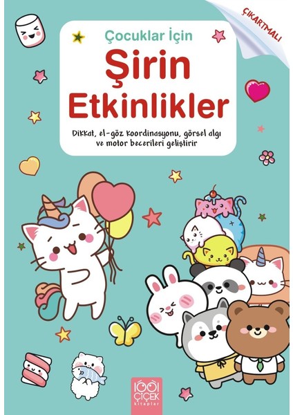 Çocuklar Için Şirin Etkinlikler - Çıkartmalı