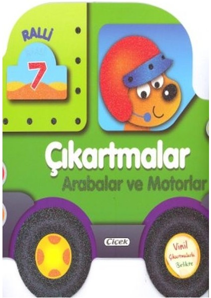 Çıkartmalarla Taşıtları Tasarla - Arabalar ve Motorlar