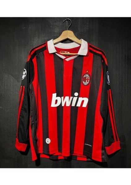 Milan #80 Ronaldinho Beyaz Yakalı Uzun Kollu Forması fiyatları