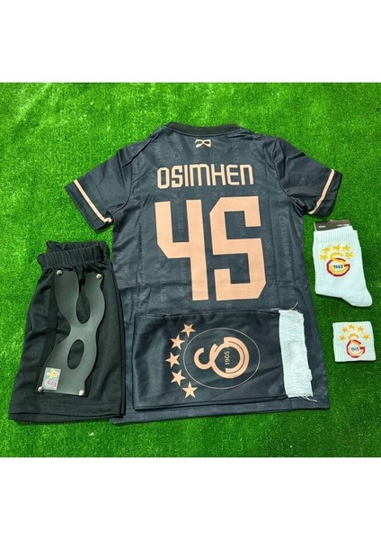 G̷a̷l̷a̷t̷s̷a̷r̷a̷y̷ 2026 Beş Yıldız 'o.s.i.m.h.e.n Solo Il Gala Çocuk Çocuk Forması 5li Set+ Atkı
