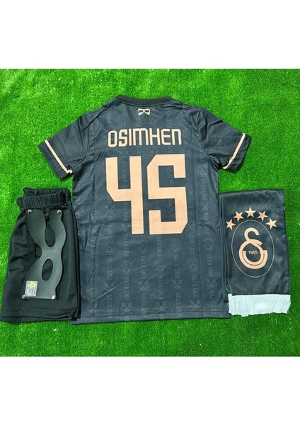 G̷a̷l̷a̷t̷s̷a̷r̷a̷y̷ 2026 Beş Yıldız 'o.s.i.m.h.e.n Solo Il Gala Çocuk Çocuk Forması 5li Set+ Atkı modelleri