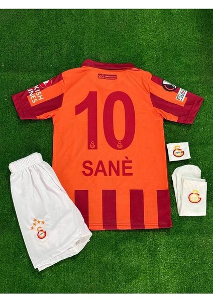 5-Yıldızlı Galatâsarây./ Leroy Sane ./ 2024/25 100.YIL Imzalı Yeni Sezon Çocuk Forması