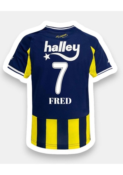 Fênerbâhçe 25-26 Sezon Iç Saha Çubuklu Fred 7 Futbol Forması
