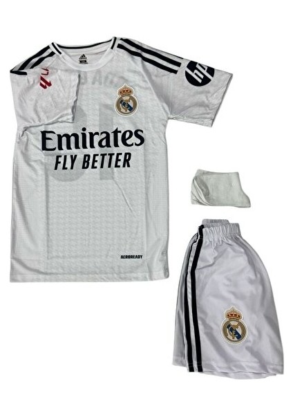 Real Madrid Arda Güler Çocuk Futbol Forması 3 Lü Set Forma+Şort+Çorap fiyatları