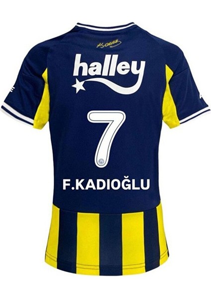 2026 Yeni Sezon Fene'rbã'hçe \\ferdi Kadıoğlu 7// Iç Saha Çubuklu Yetişkin Taraftar Forması
