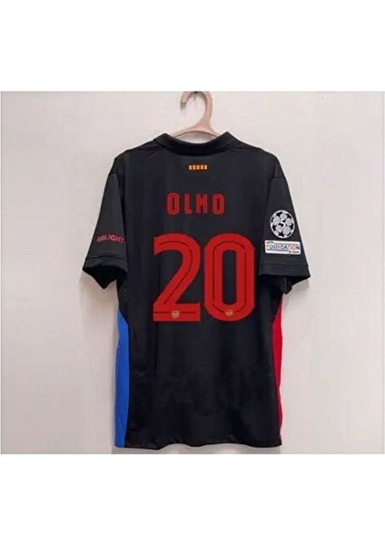 F.c B.a.r.c.e.l.o.n.a 2024/25 Yeni Sezon Dani Olmo 20 Deplasman Forması (Black)