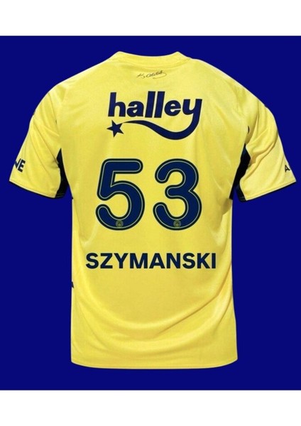 2026 Yeni Sezon Fene'rbã'hçe \\szymanski 53// Deplasman Sarı Yetişkin Taraftar Forması