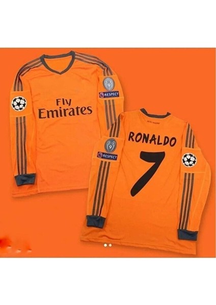 Real Madrid Cristiano Ronaldo /7/ Efsane Nostalji Forması (Uzun Kol)