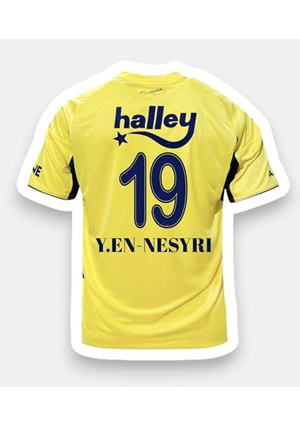 Fênerbâhçe 25-26 Sezon Deplasman Sarı Y.en-Nesyri 19 Futbol Forması