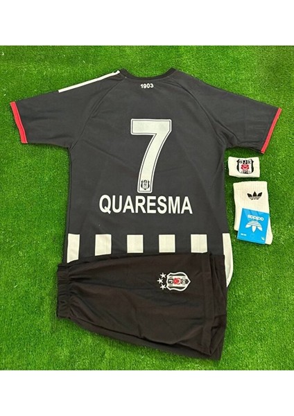 25-26 Yeni Sezon Bêşiktâş, /quaresma //18 Çocuk Futbol Forması-Iç Saha