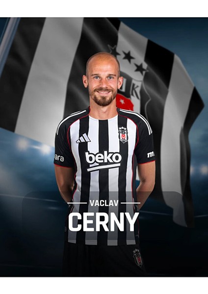 Bêşiktâş,/ 25-26 Yeni Sezon Vaclav Cerny //18 Futbol Forması- Çubuklu