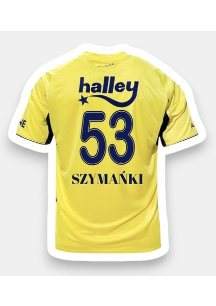 Fênerbâhçe 25-26 Sezon Deplasman Sarı Szymanski 53 Futbol Forması