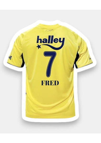 Fênerbâhçe 25-26 Sezon Deplasman Sarı Fred 7 Futbol Forması