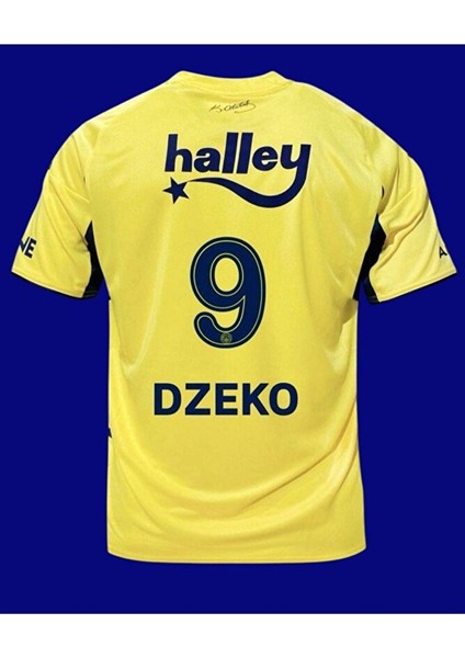 2026 Yeni Sezon Fene'rbã'hçe \\dzeko 9// Deplasman Sarı Yetişkin Taraftar Forması