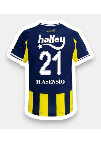 Fênerbâhçe 25-26 Sezon Iç Saha Çubuklu M.asensio 21 Futbol Forması