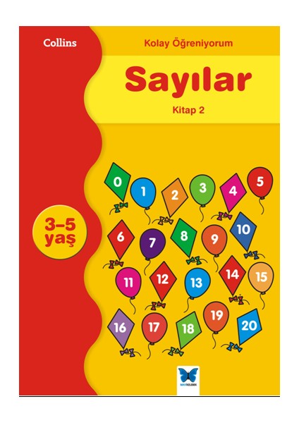 Kolay Öğreniyorum Sayılar - Kitap 2 (3-5 Yaş)
