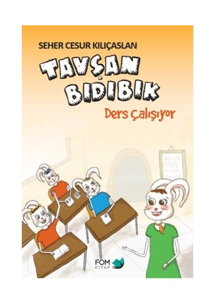 Tavşan Bıdıbık Ders Çalışıyor