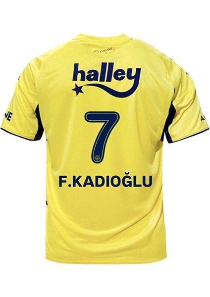Fenerbãhçe' 2026 Ferdi Kadıoğlu Yeni Sezon Deplasman Sarı Yetişkin Forması