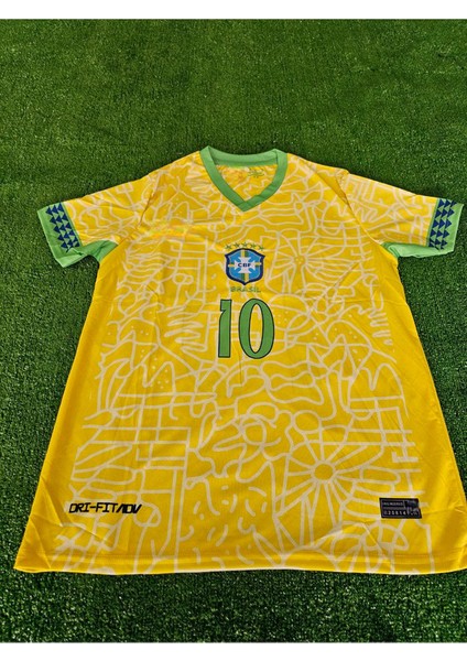 Brezilya Milli Takımı Neymar Jr Yetişkin Forması Sarı fiyatları