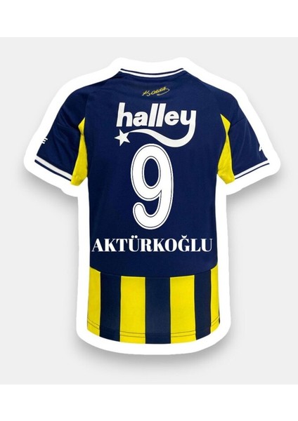 Fênerbâhçe 25-26 Sezon Iç Saha Çubuklu Kerem Aktürkoğlu 9 Futbol Forması