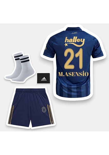 Fênerbâhçe 25-26 Sezon Alternatif Yakalı M.asensio 21 Çocuk Futbol Forması 4 Lü Set