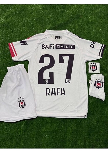 25-26 Yeni Sezon Bêşiktâş,/ Rafa Silva //27 Çocuk Futbol Forması- Deplasman Beyaz