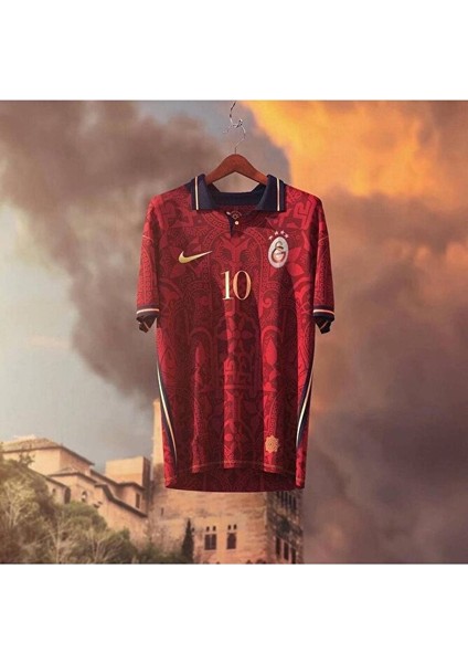 G,a,l,a,t,a,s,a,r,a,y Özel Konsep Yakalı Dukmeli Kırmızı Yetişkin Forması fırsatları