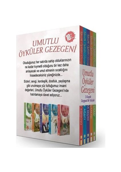 Umutlu Öyküler Gezegeni (5 Kitap Kutulu)