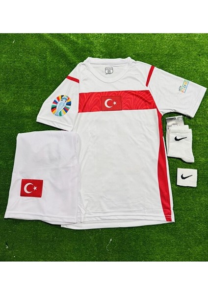 Türkiye 2026 Semih Kılıçsoy 24 Çocuk Forması Beyaz 4 Lü Set fiyatları