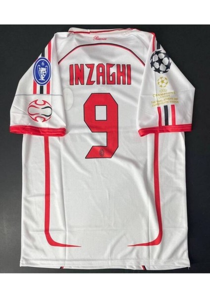 Milan Inzaghı Yetişkin Forması Beyaz