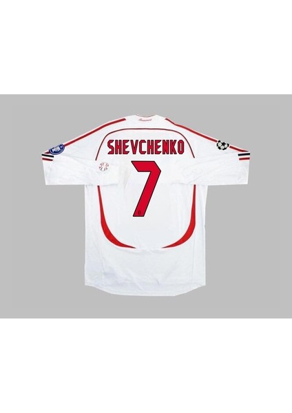 Ac Milan Beyaz Uzun Kol Forma Shevchenko fiyatları