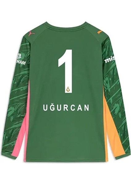 Gâlatâsaray 2026 Uğurcan Çakır Yeni Sezon Kaleci Uzun Kollu Futbol Forması Yeşil