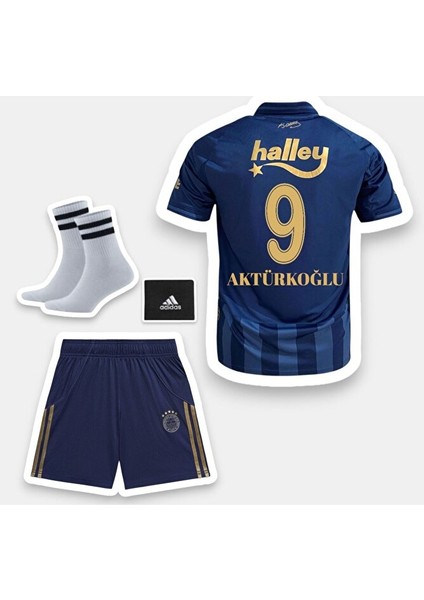 Fênerbâhçe 25-26 Sezon Alternatif Yakalı Kerem Aktürkoğlu 9/ Çocuk Futbol Forması 4 Lü Set
