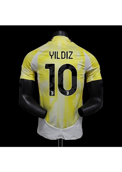 Juventus Kenan Yıldız Yetişkin Forması Sarı