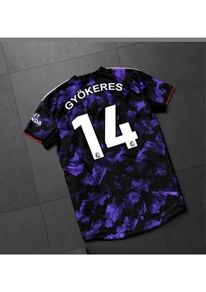 Arsenal Victor Gyökeres 14/ Özel Konsept Forması (Mor)