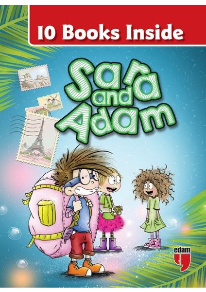 Sara And Adam Set (10 Books Inside)