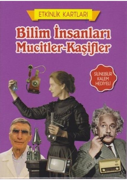 Etkinlik Kartları Bilim Insanları Mucitler Kaşifler