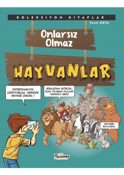 Koleksiyon Kitaplar - Onlarsız Olmaz Hayvanlar
