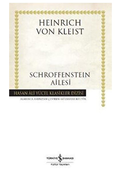 Schroffensteın Ailesi - Hasan Ali Yücel Klasikleri