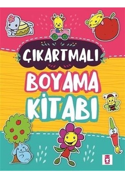 Çıkartmalı Boyama Kitabı (Sticker Hediyeli)