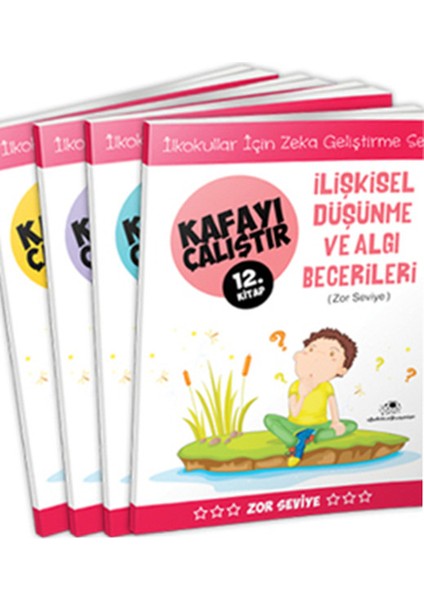 Kafayı Çalıştır Seti (4 Kitap) - Zor Seviye