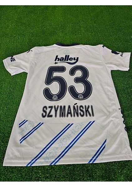 2024/25 Fenerbahçe S.e.b.a.s.t.i.a.n. .s.z.y.m.a.ń.s.k.i. Deplasman Beyaz Yetişkin Forması