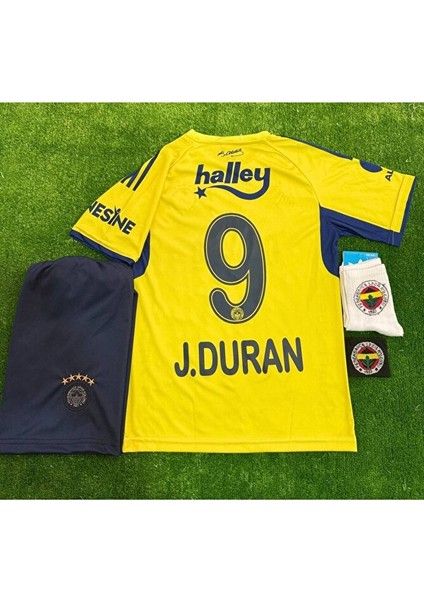 Fe.ner.bah'çe 2025/2026 J.duran 9// Yeni Sezon Deplasman Sarı Çocuk Forması fiyatları
