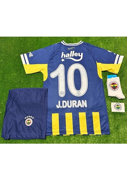 Fe.ner.bah'çe \\ 2026 #jhon Duran# 10 Numara Iç Saha Parçalı Çocuk Forması 4'lü Set
