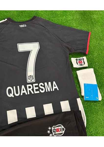 B€.şik.tæş Yeni Sezon 2025/26 #7 Quaresma Iç Saha Çocuk Forması Çorap Bileklik Hediyeli